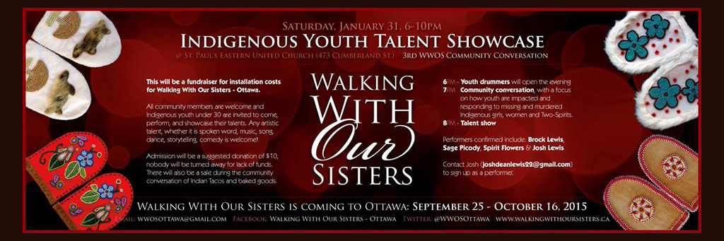 Walking With Our Sisters Indigenous Youth Talent Showcase